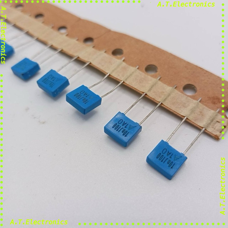 พร้อมส่ง! 10NJ100 10nf100v c ประจุ 10นาที100โวล์ แพ็คละ10ชิ้น  สินค้าถ่ายจากงานจริง
