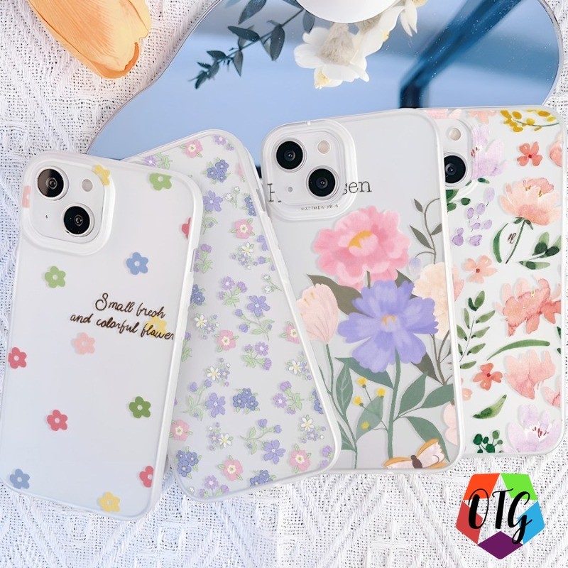 1 บาท แบบด้าน เคสสวยๆ for iphone 11 15 16 12 13 14 pro max plus การ์ตูนกราฟฟิตี้ เคสกันกระแทก สายคล้