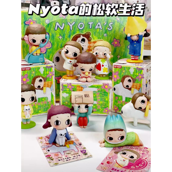 [Preorder] ของแท้ POPMART Nyota Soft Life Series Figures Blind Box
