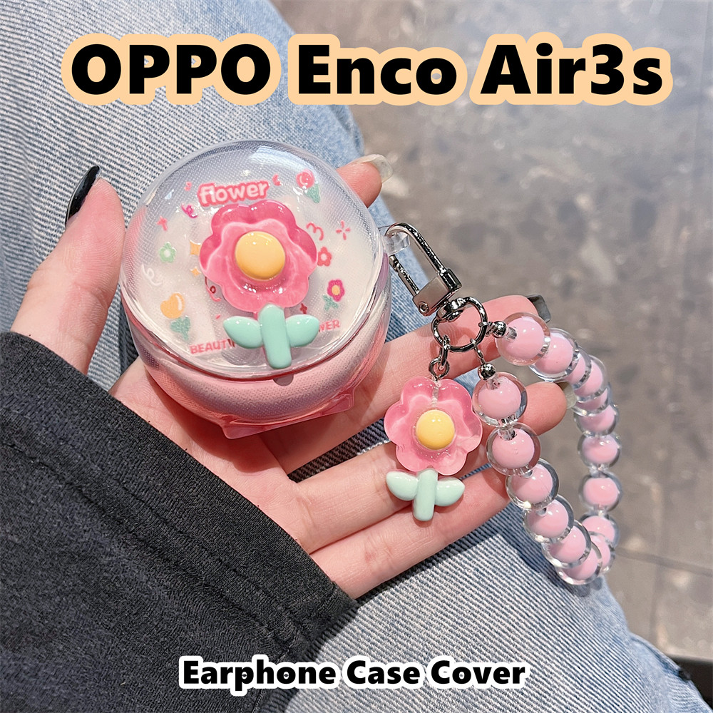 READY STOCK!นําไปใช้กับ OPPO Enco Air3s เคส Case เคสหูฟัง DIY การ์ตูนสร้างสรรค์ ซิลิโคนนุ่ม เคส