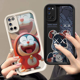 เคส oppo a74 5g เคส oppo a92 การ์ตูนเคสโทรศัพท์กันกระแทกสําหรับกรณี a52 reno4 reno 5 กรณี
