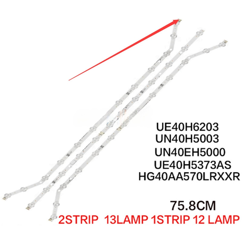 SAMSUNG ไฟแบ็คไลท์ LED TV ขนาด 40 นิ้ว ua40eh5000r hg40aa570lr ua40eh5005r ua40h4200ar ua40eh5000 1 