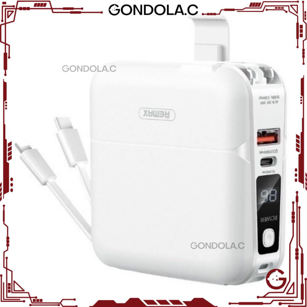 Remax Power Bank 15000 mAh รุ่น RPP-20 แบตสำรองคุณภาพสูง ที่มาพร้อมกับความจุแบตเตอรี่ถึง 15000 mAh