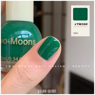 🔥พร้อมส่ง🔥 Two-moons ของแท้ ยาทาเล็บ สีทาเล็บกึ่งเจล ขนาด10ml*1 ไม่ต้องอบ สีสวย แห้งไว รุ่นใหม่ t9