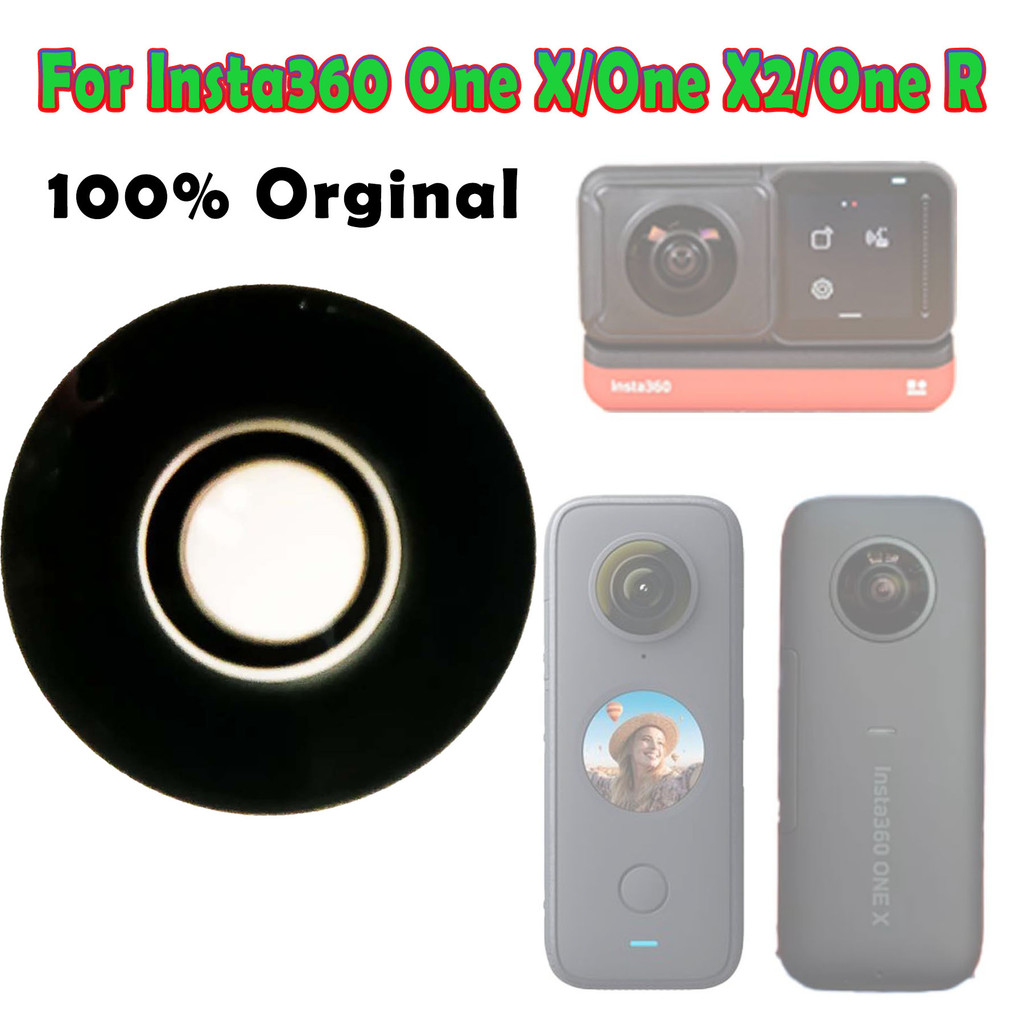 สําหรับ Insta360 เปลี่ยนเลนส์กระจกด้านหน้าสําหรับ Insta360 One X/One R/One RS/One RS Twin Edition/On