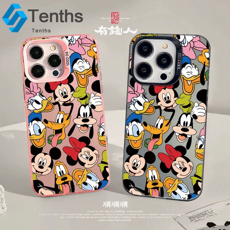 OPPO A38 A18 A58 A57 A77s A17 A15 A16 A54 A55 A3S A74 A95 A94 A96 A76 A78 A16K A5 A9การ์ตูน Mickey เคสมือถือ เปลือกอ่อน