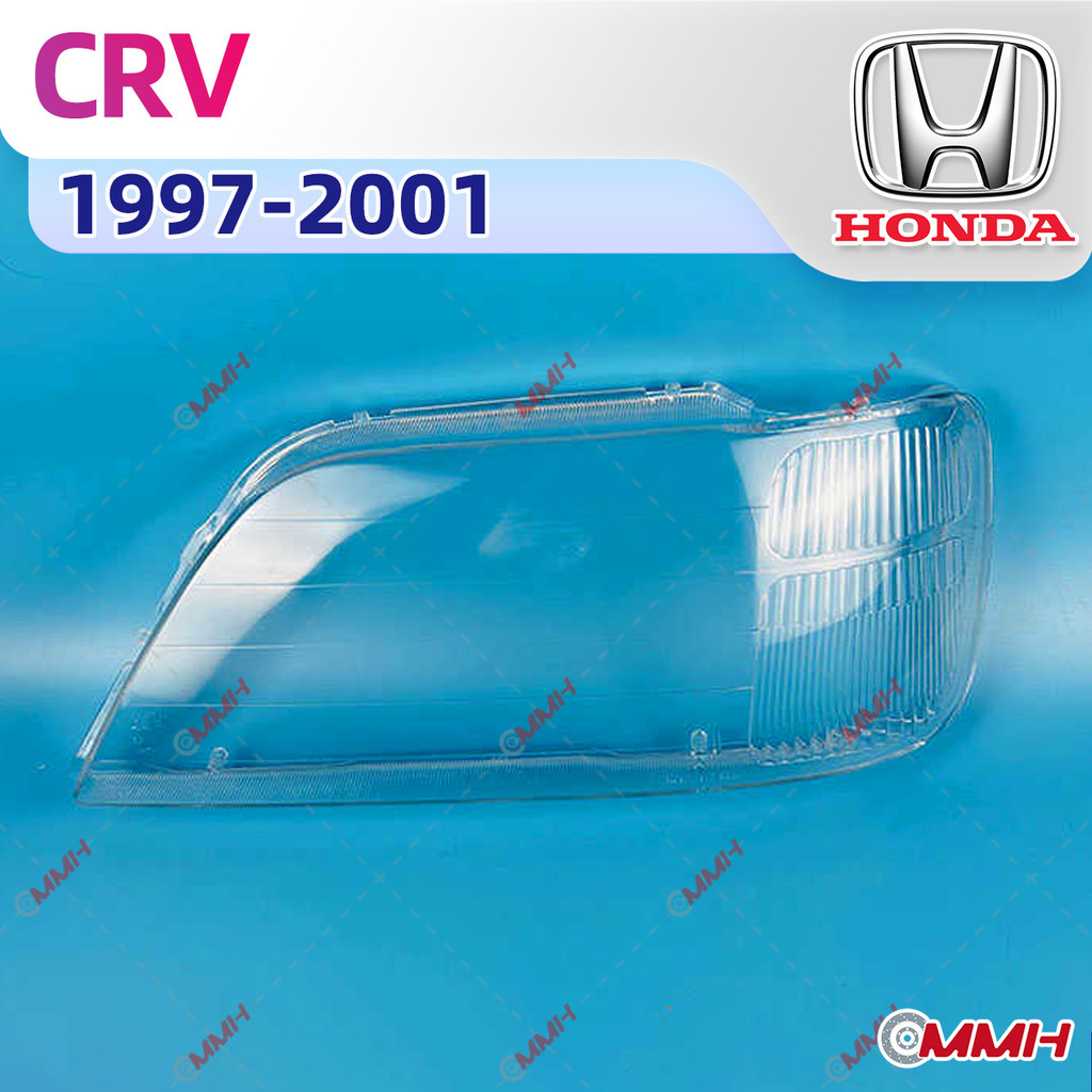 FOR HONDA CRV GEN1 97-01 เลนส์ไฟหน้า ฝาครอบไฟหน้า ไฟหน้ารถยนต์ ไฟหน้าสําหรับ ฝาครอบไฟหน้าตรงรุ่น ฝาครอบเลนส์  headlamp cover ไฟหน้า โคมไฟหน้า ฝาครอบเลนส์