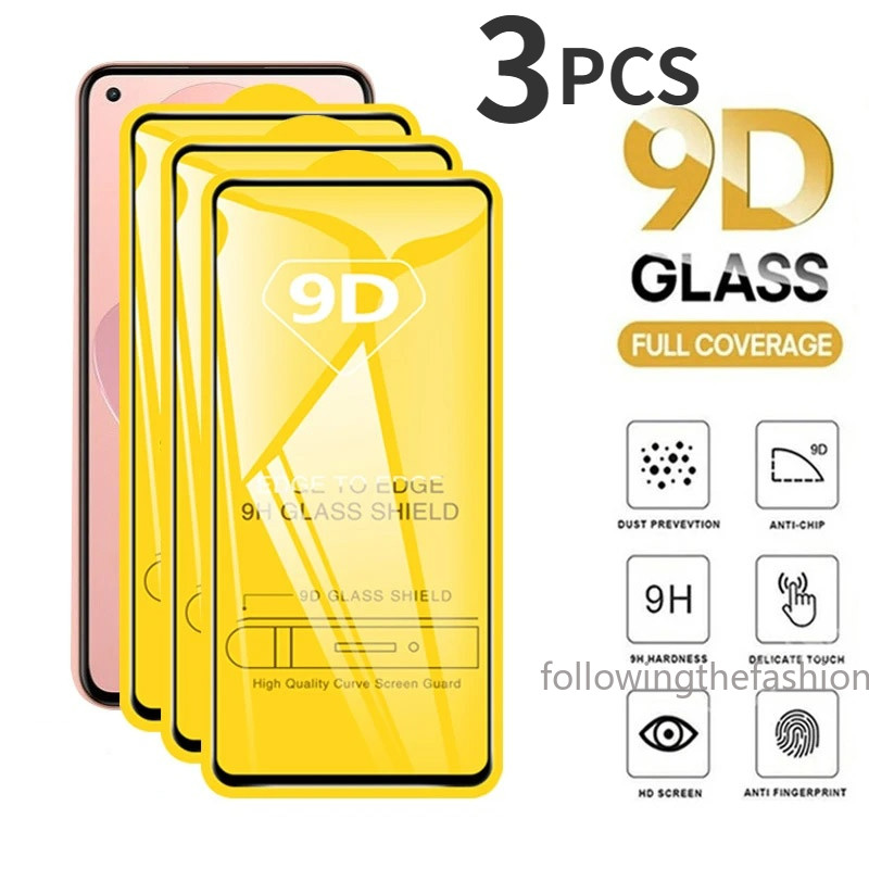 3pcs 9Dโค้งกระจกนิรภัยสําหรับOPPO A98 A96 A95 A94 A78 A76 A58 A57 A55 A54 A17 A17K A16 A15 A15S A12 A12E A3S A5S A5S A5S A5S A5S A5S A5S A5S A5S A5S A5S A5S A5S A5S A5S A5S A5S A