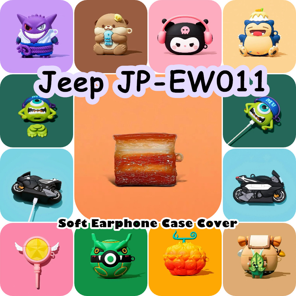 imamura สําหรับ Jeep JP-EW011 กรณีการ์ตูนที่น่าสนใจซิลิโคนอ่อนนุ่มหูฟังกรณีปลอก NO.3