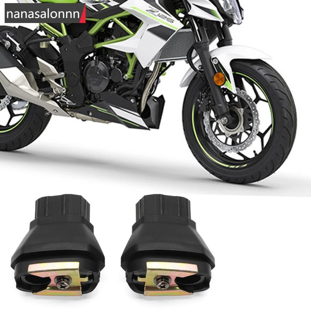 Nanasn| คู่รถจักรยานยนต์ไฟเลี้ยวอะแดปเตอร์รองรับสําหรับ Kawasaki Z125 Z250 Z300 Z400 Z650 Z900 NINJA