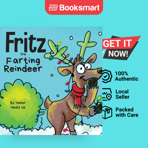 Fritz The Farting Reindeer - Hardback - อังกฤษ - 9781953399175