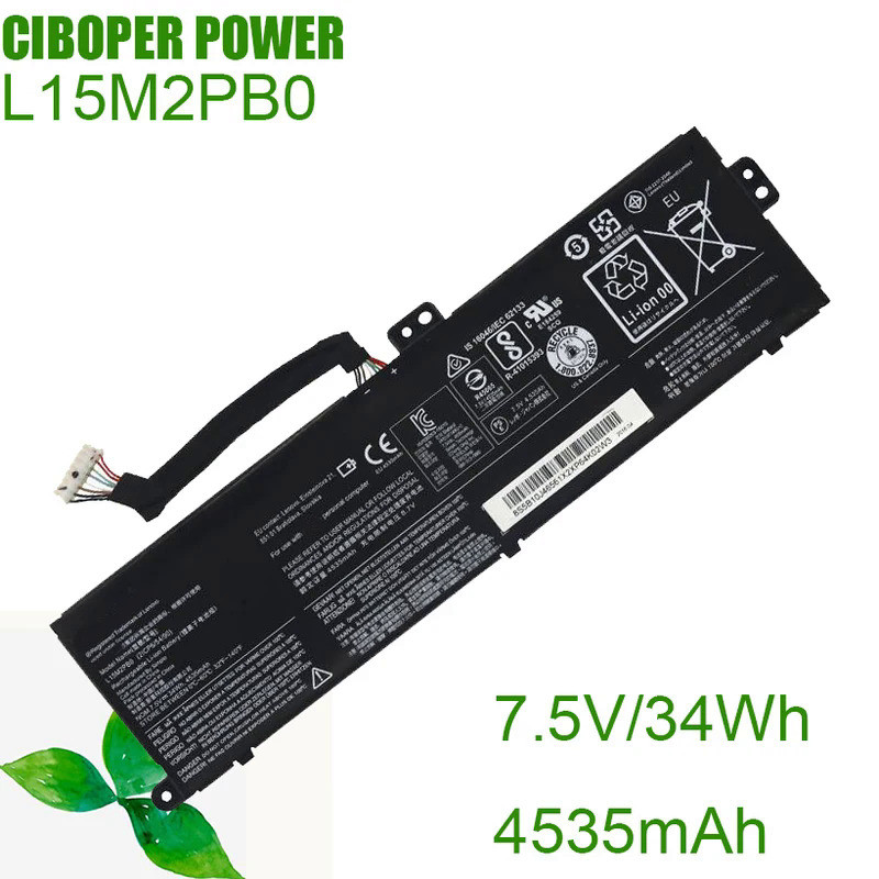CP Genuine Battery L15L2PB0 L15M2PB0 34Wh/4535mAh For Chromebook 100S,100S-11IBY, deaPad 100s 5B10J4