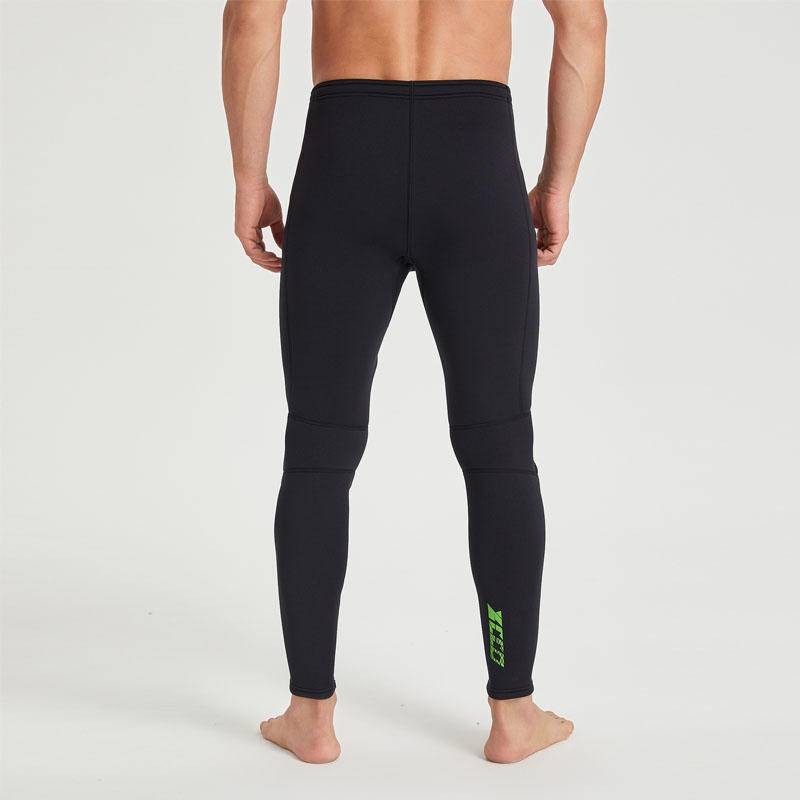 พร้อมสต็อก ZCCO 3MM มิลลิเมตรดําน้ําด้านบนกางเกงดําน้ําผู้ชาย นีโอพรีน สองชิ้นอบอุ่นด้านหน้าซิปเอว เชือกรูด ออกแบบกลางแจ้งท่อง - รูปที่ 7