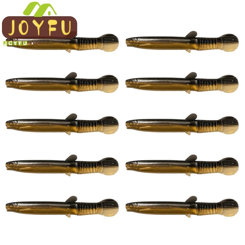 10/20 ชิ้นเหยื่อตกปลาอ่อน 70 มิลลิเมตร Bionic Loach เหยื่อ Swimbait สําหรับเบส Pike ตกปลา
