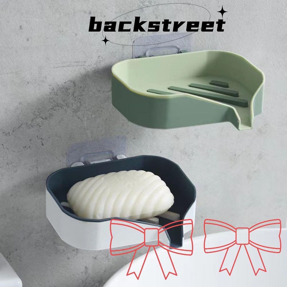 Backstage Soap Dish, Light Luxury Self Draining Soap Holder,อุปกรณ์ห้องน้ํา Draining Soap Storage Rack