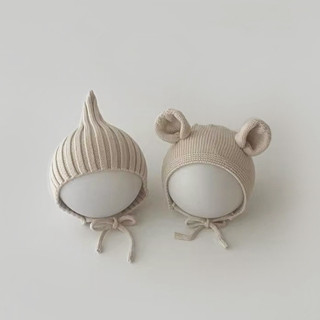 [0-12 เดือน] หมวกเด็กฤดูใบไม้ร่วงฤดูหนาว กันลม ป้องกันหูสาวอ…