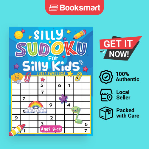 Silly Sudoku For Silly Kids อายุ 9-12 - ปกอ่อน - อังกฤษ - 9791280532022