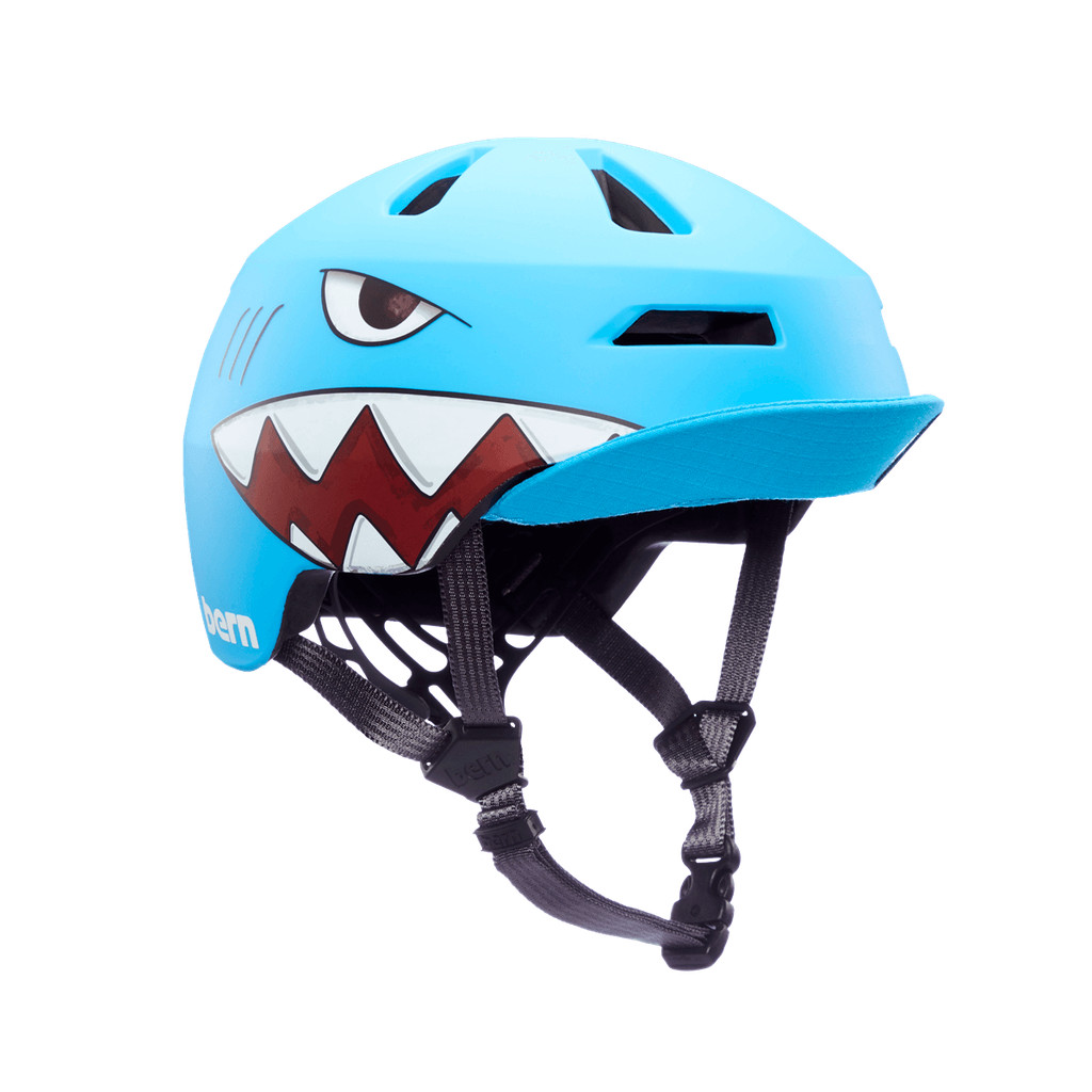 BERN - Nino 2.0 Matte Shark Bite Helmet