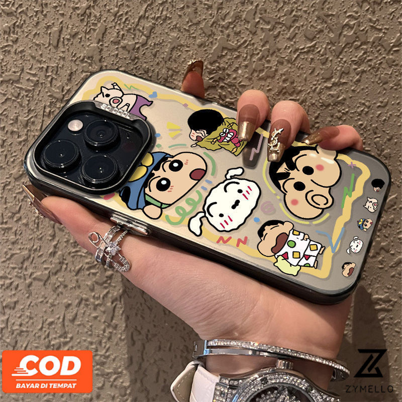 สําหรับ OPPO A6X A6 A5X A5 5G A5 Pro A6 PRO A18 A17 A79 A3X A3 PRO A38 A57 A60 A77S A58 A78 A98 A54 A76 A5 A16 A5 A7 A6 A5 A6 เครยอนชินจังกันกระแทก เคส – โปรปัง