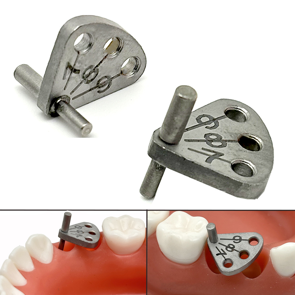 สแตนเลสทันตกรรม Implant Parallel Pin Gauge ทันตกรรม Lacator ทันตกรรม Implant Locatring ท่องเที่ยว Locating ไม้บรรทัดทันตกรรมเครื่องมือ
