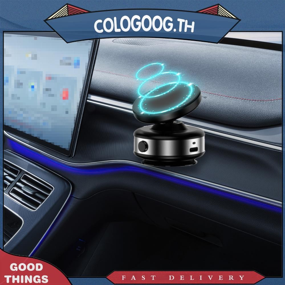 [colog.th] ที่วางโทรศัพท์แบบแม่เหล็กติดรถยนต์ 360 หมุนได้สําหรับ 15 14 13 Huawei