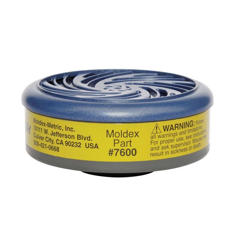 MOLDEX ตลับหน้ากากครึ่งหน้ากรองคู่ (แพ็ค2ชิ้น) รุ่น 7600