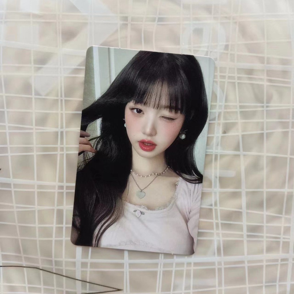 【Official card】Ive special card kms4 Wonyoung personalized card ive high pigment mini card