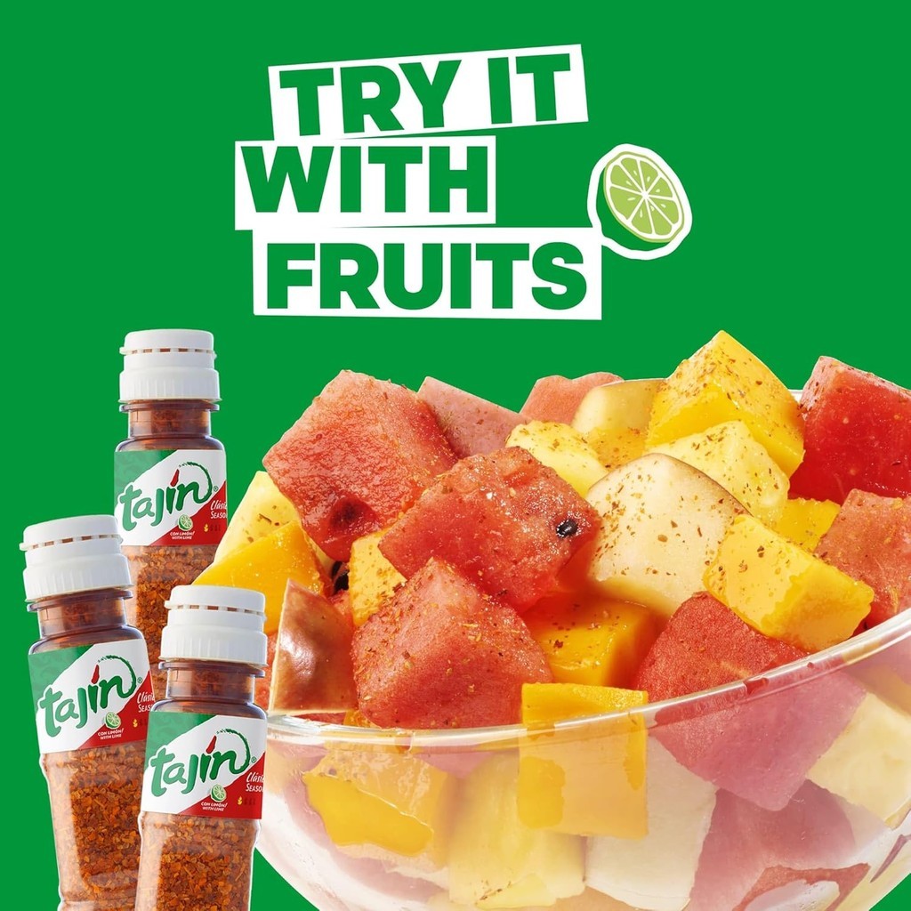 **พร้อมส่งด่วน **ผงพริกเกลือมะนาว Tajin Seasoning  สไตล์เม็กซิกัน โรยผลไม้​ และอาหารของแท้นำเข้าจากอเมริกา ราคา ถูกที่สุด ดีลบีเคเค แกลเลอรีภาพที่ 4