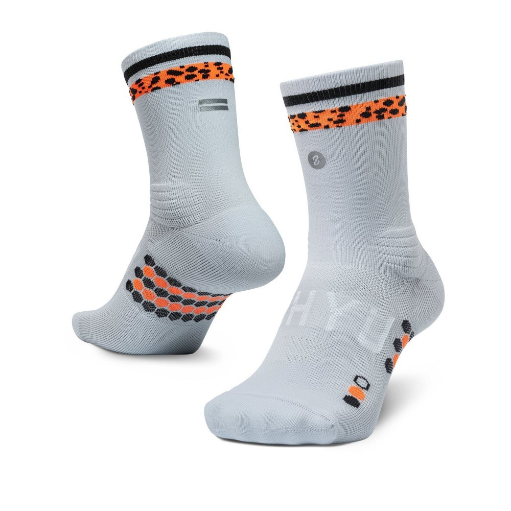 Shyu Racing Sock - Grey Safari Charcoal