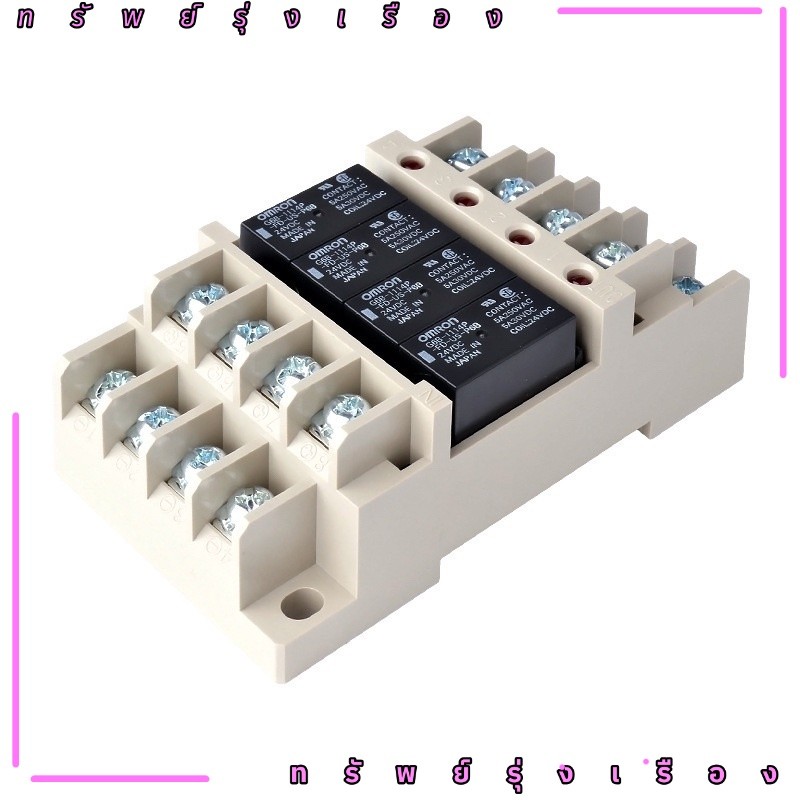 มือ1ปีล่าสุด G6B-4BND+รีเลย์G6B-1114P   ส่งจากไทยมี 5v 12v และ 24v พร้อมส่งที่ไทย ออกบิลได้ ลดล้างสต