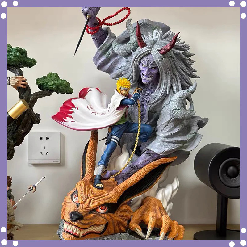 Naruto Namikaze Minato anime Action Figure Naruto Statue Yondaime Hokage Anime Pvc Collectible Model