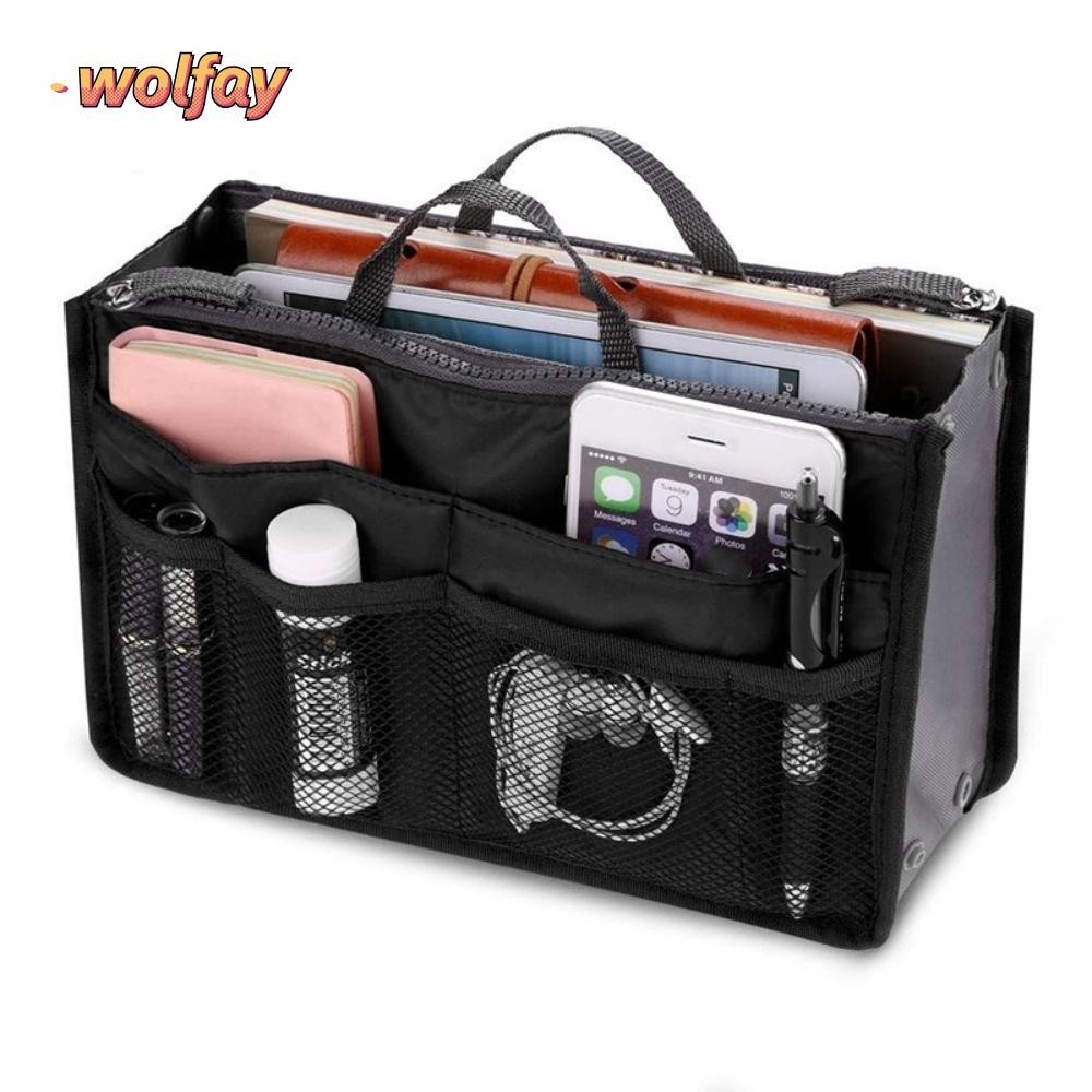 Wolfay Storage Bag กระเป๋าแต่งหน้าขนาดใหญ่ใหม่