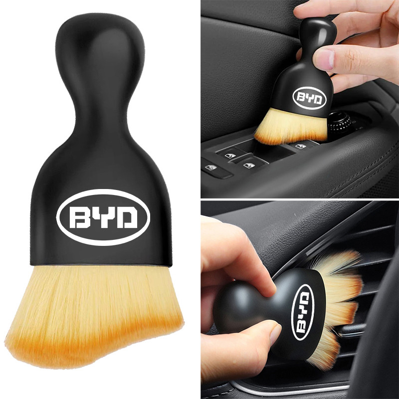 เครื่องมือภายในรถ Air Conditioner Air Outlet ทําความสะอาดแปรงนุ่มอุปกรณ์เสริมสําหรับ BYD S6 S7 S8 F3