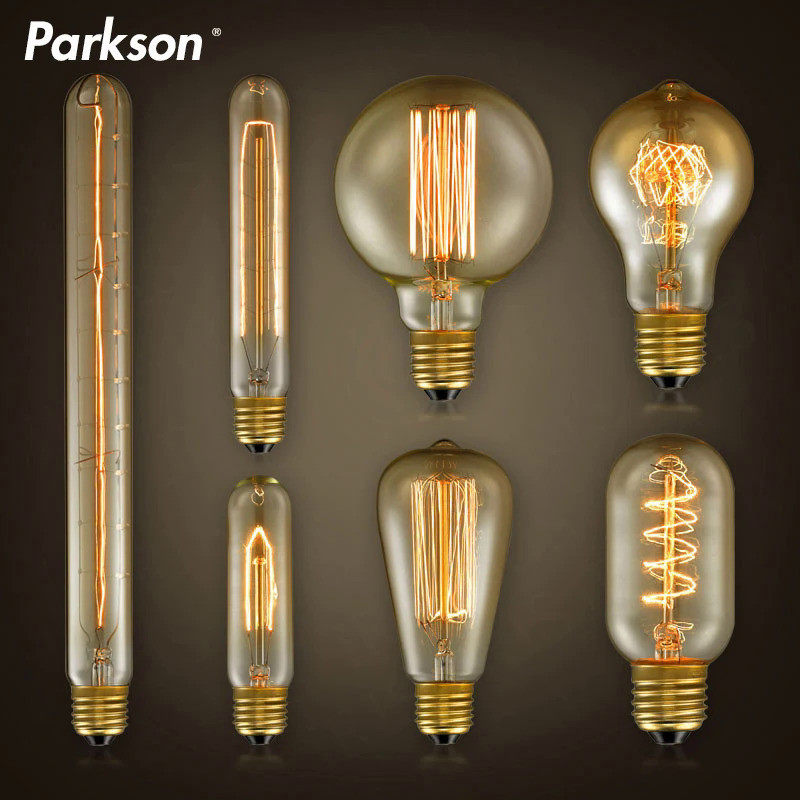 Retro Edison Bulb E27 220V 40W Ampoule Dimmable Vintage Bulb Edison Lamp Incandescent Light Bulb Hom