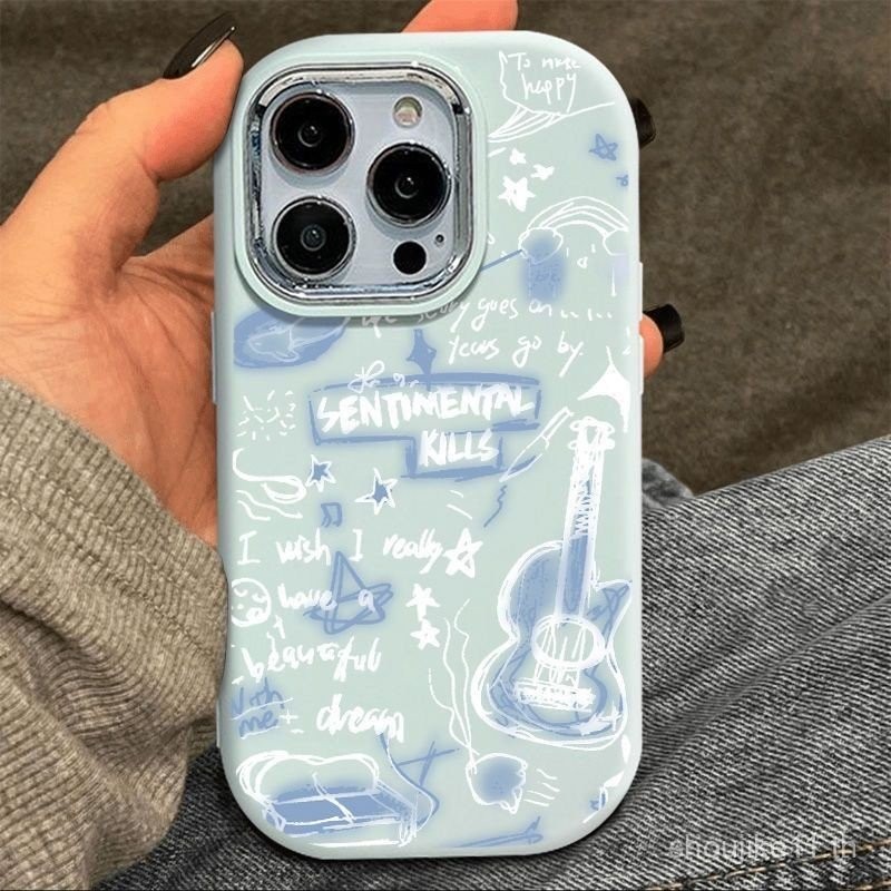 เคสโทรศัพท์มือถือสำหรับ iPhone 15pro iphone14สนุก12MINI สร้างสรรค์ XS/XR 11/13กันกระแทกสำหรับผู้หญิง78P bm6c