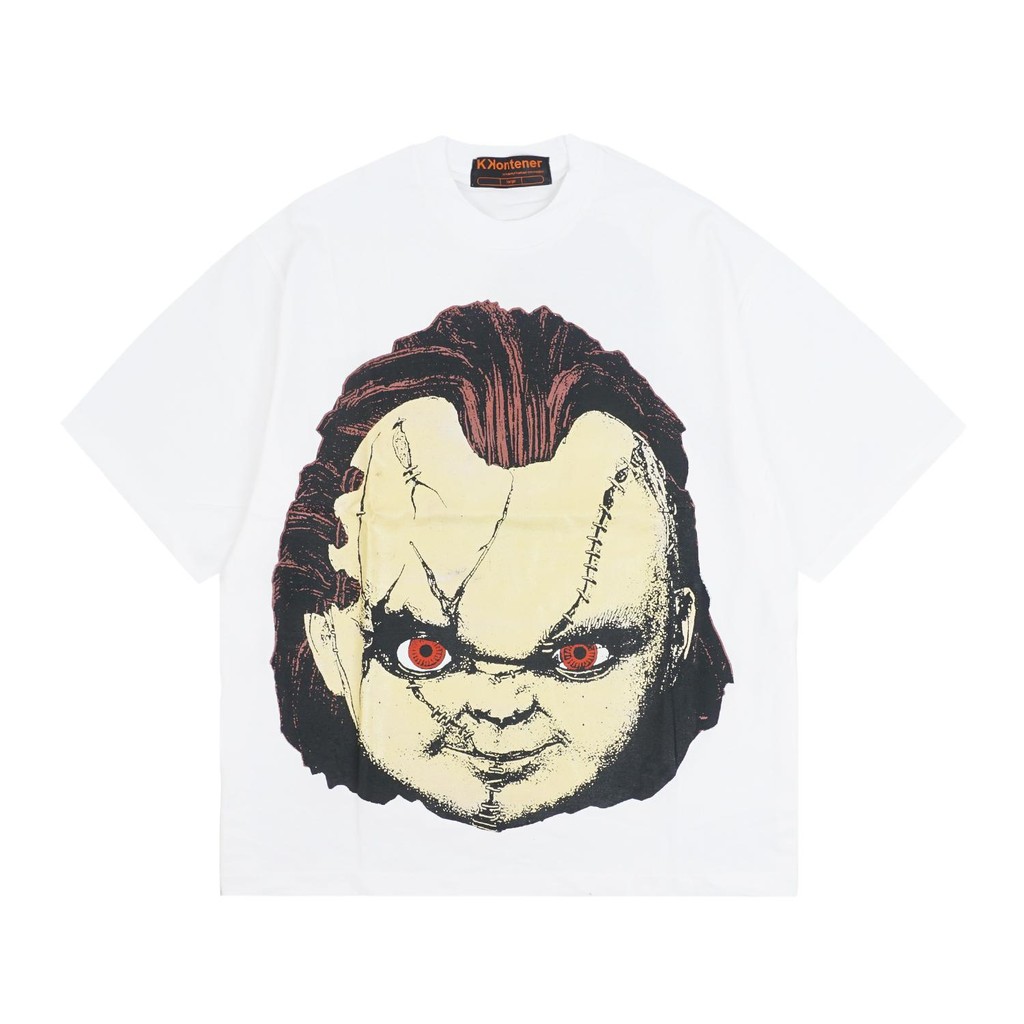KONTIER 90s MOVIES ""CHUY" OVERSIZE TSHIRT WHITE - สินค้าอย่างเป็นทางการ