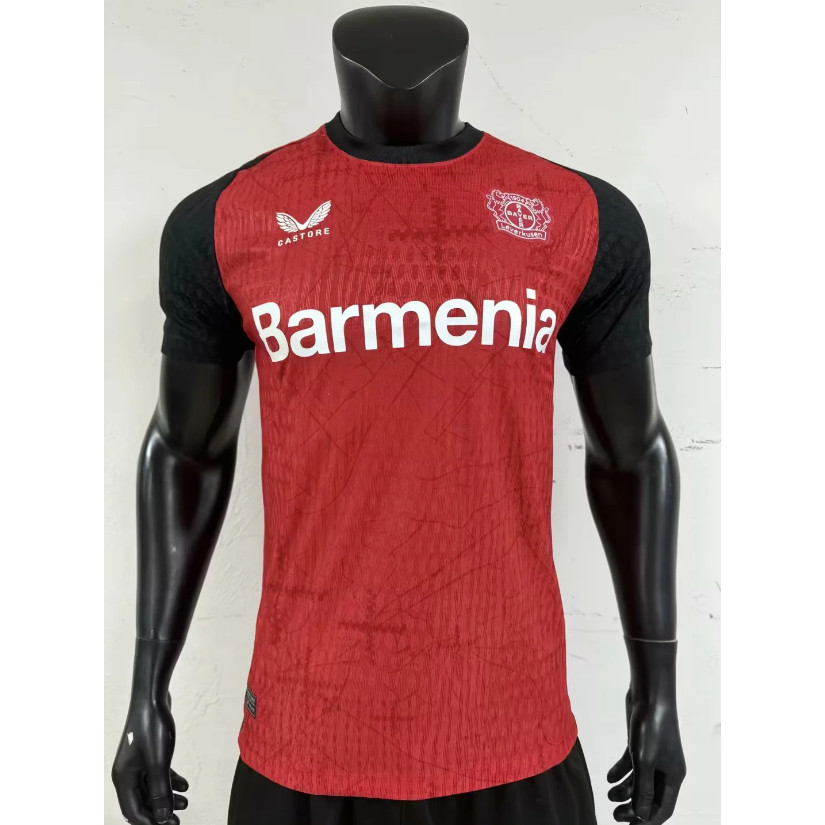 [S-XLL] 24-25 Leverkusen Home Player Edition เสื้อฟุตบอลผู้ชาย