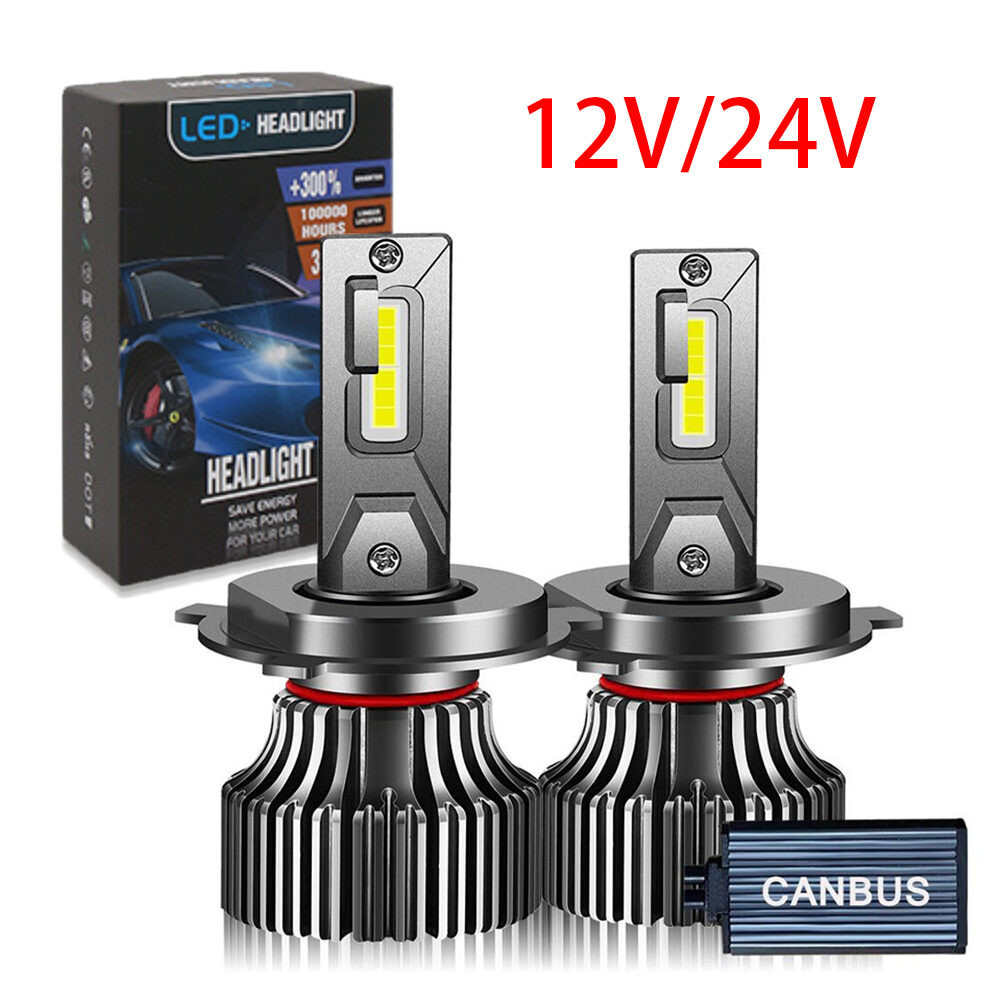 Xm 110W Led ไฟหน้า H4 Led Canbus H11 H7 HB3 HB4 HIR2 High Beam Low Beam 6000K 12V 24V สําหรับรถยนต์/