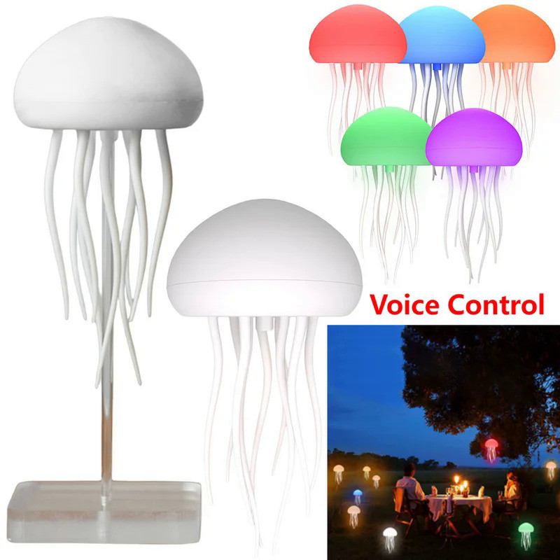 Atmosphere Night Light Voice Control Bedroom Bedside Deformable Lamp Bedside Bedroom Companion Light