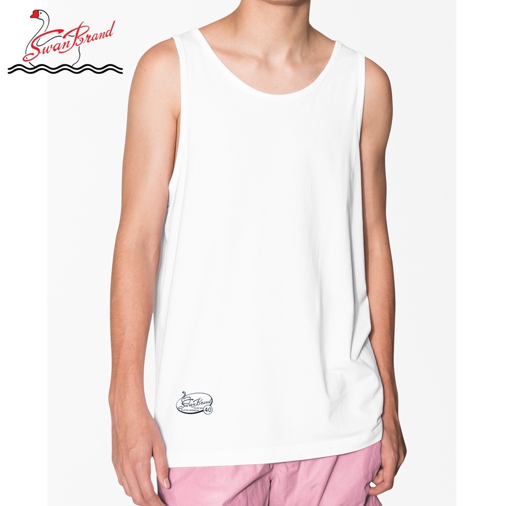 เสื้อกล้าม Rider SB123 ยี่ห้อ Swan - สีขาว (1 ชิ้น)