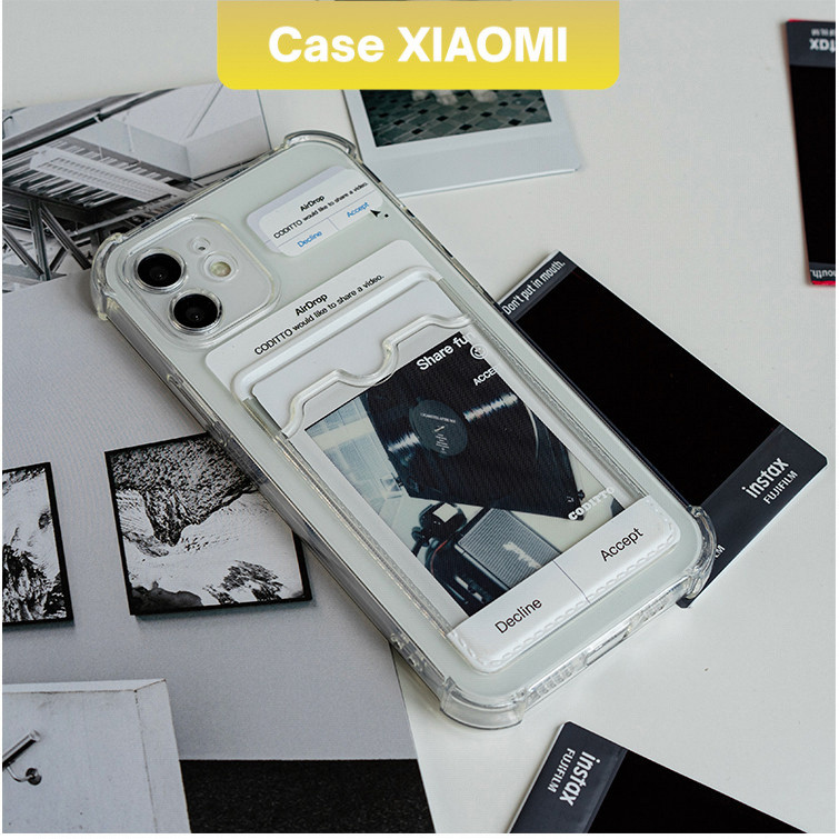 Softcase ช่องเสียบการ์ด Airdrop Redmi หมายเหตุ 13 Pro Plus 5g 13C 12C 10A หมายเหตุ 12 11 Pro Plus หม