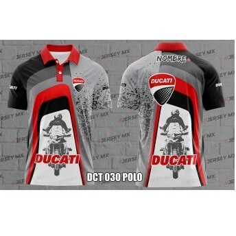 เสื้อยืด MotoGP Ducati Lenovo / เสื้อยืดมอเตอร์ไซค์สําหรับผู้ขับขี่ / เสื้อยืด Ducati