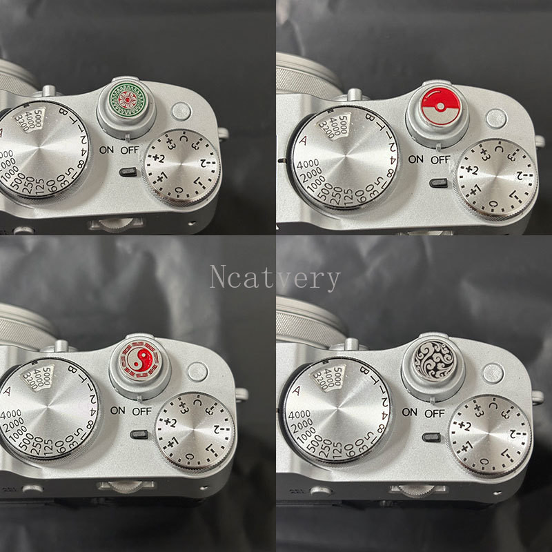 ปุ่มชัตเตอร์กล้องสําหรับ Fujifilm FUJI Xhalf X-ครึ่ง XT4 XT5 XT20 X100Vi 100V X-M5 XM5 XT30 II XT50 สําหรับ Nikon ZF