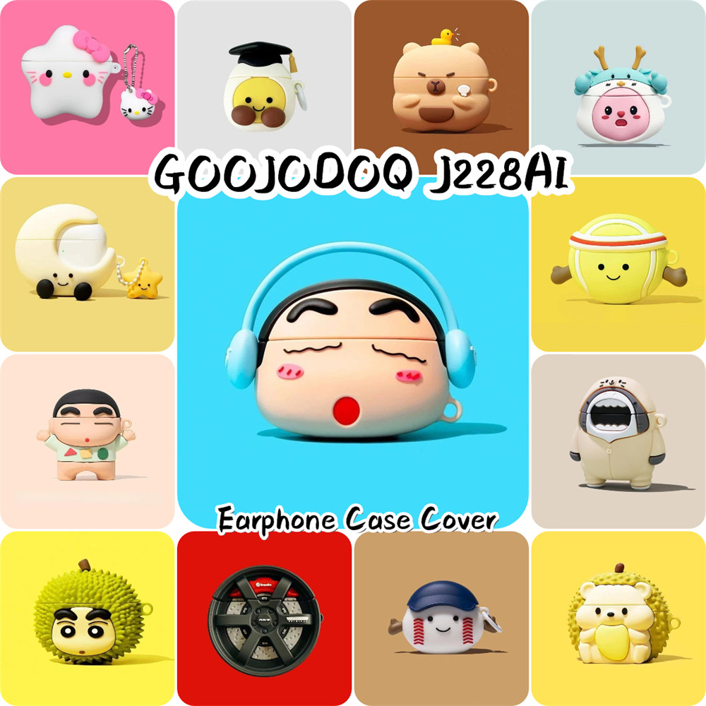 บูติกต้นฉบับสําหรับ GOOJODOQ J228AI กรณีน่ารักการ์ตูนซิลิโคนอ่อนนุ่มหูฟังกรณีปลอก NO.1