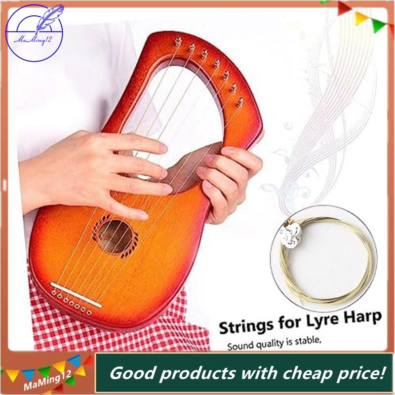 [MaMing] ชุดชิ้นส่วนสาย Lyre Harp 16 ชิ้นสําหรับ Lyre Harp 16 ชิ้นสําหรับ Lyre Harp