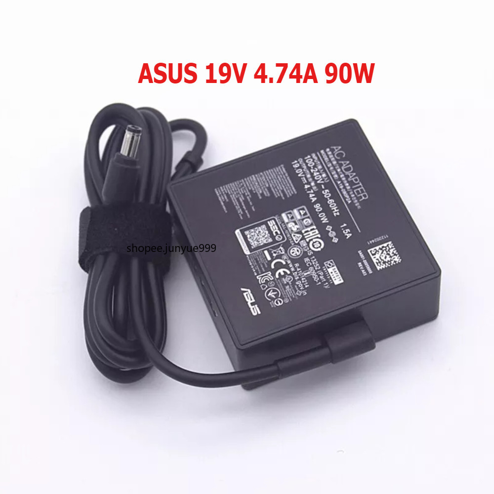 Original ASUS 19V 4.74A 90W AC power charger adapter สําหรับ M3400QA Q534U X560U UX533F K550D F555LA