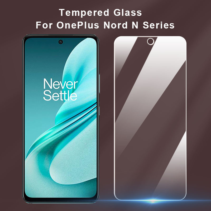 สําหรับ OnePlus Nord N30 N10 N20 SE กระจกนิรภัยใส 9H 2.5D พรีเมี่ยมป้องกันหน้าจอฟิล์มป้องกันการระเบิ