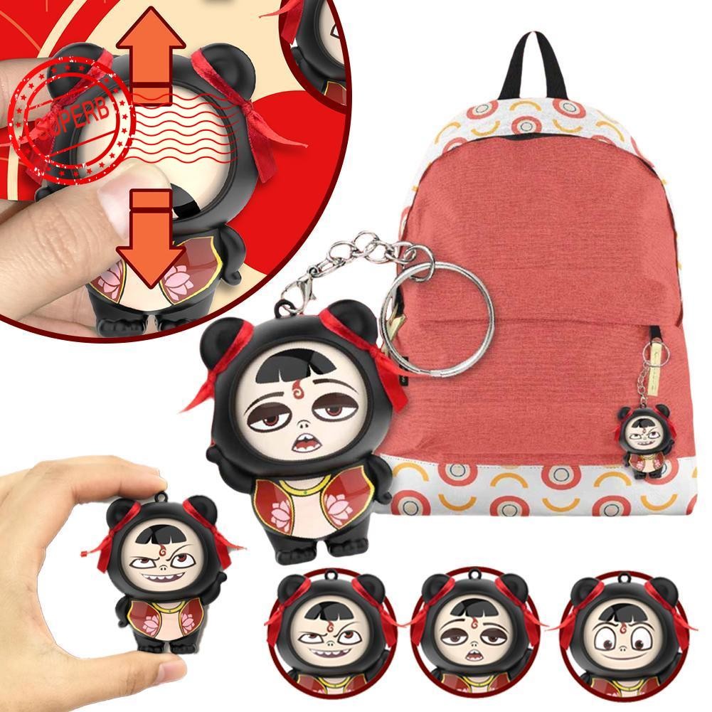 Ne Zha 2 Action Figure Hot 2025 ใหม่จีนฟิล์มเปลี่ยนของเล่นของที่ระลึก Face Model Collection A7o1