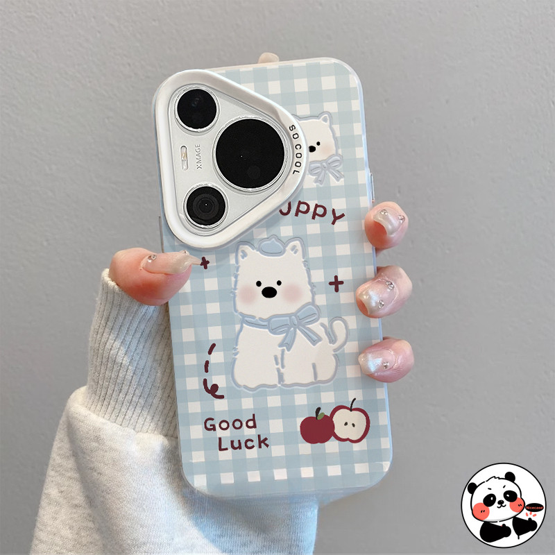 เคสโทรศัพท์สําหรับVivo X200 Pro Mini X100 X100S X90 X80 X70 X70T X60 Pro 5G 4Gหรูหราน่ารักการ์ตูนสุนัขสีฟ้ากันกระแทกกลับปลอก