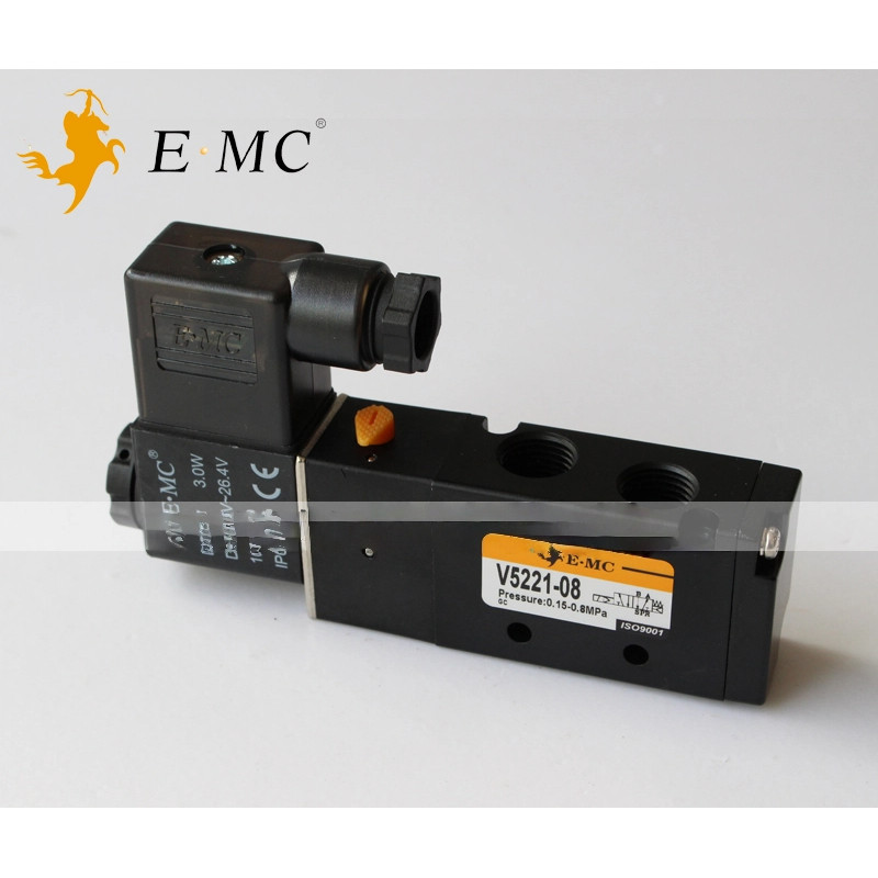 EMC โซลินอยด์วาล์ว V5221-08 V3221-08 RV5221-08Q วาล์วถอยหลังแบบนิวเมติก E.MC Yitano